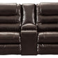 Vacherie Reclining Loveseat with Console