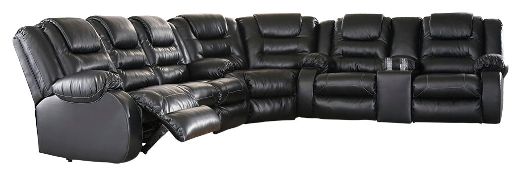 Vacherie 3-Piece Reclining Sectional