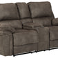 Trementon Reclining Loveseat with Console