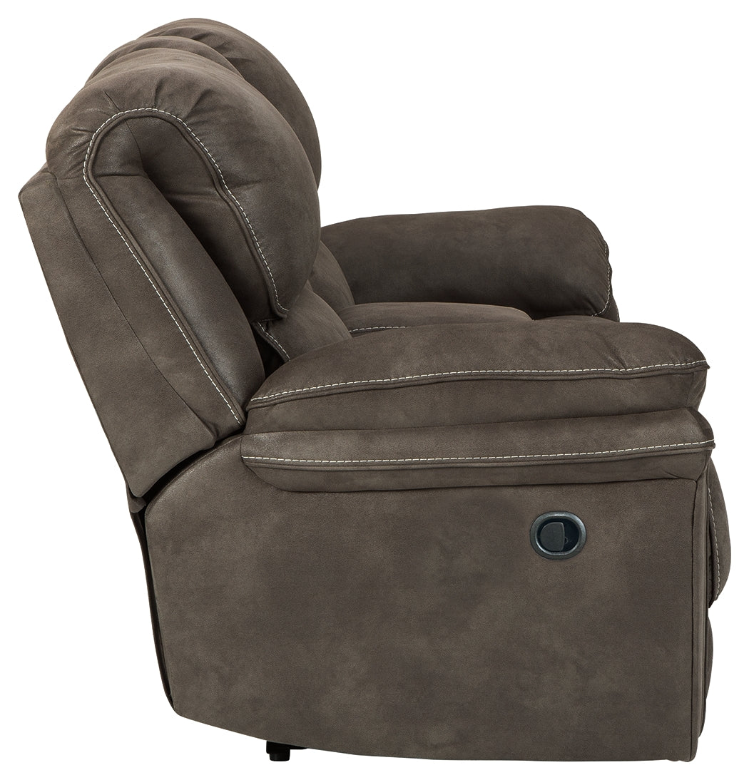 Trementon Reclining Loveseat with Console