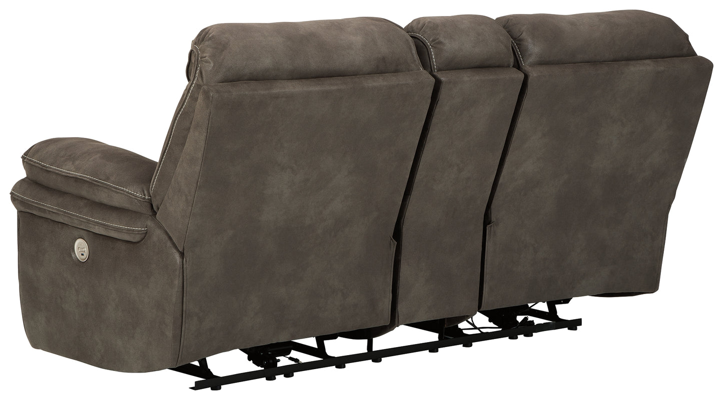 Trementon Power Reclining Loveseat with Console
