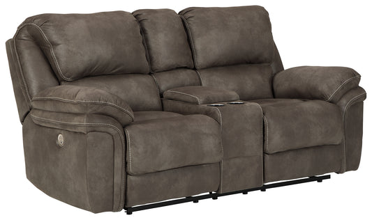 Trementon Power Reclining Loveseat with Console