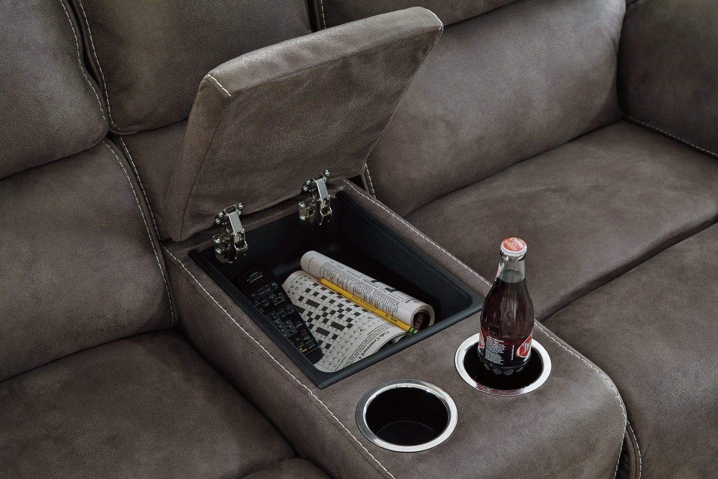Trementon Power Reclining Loveseat with Console