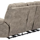 Yacolt Power Reclining Loveseat with Console