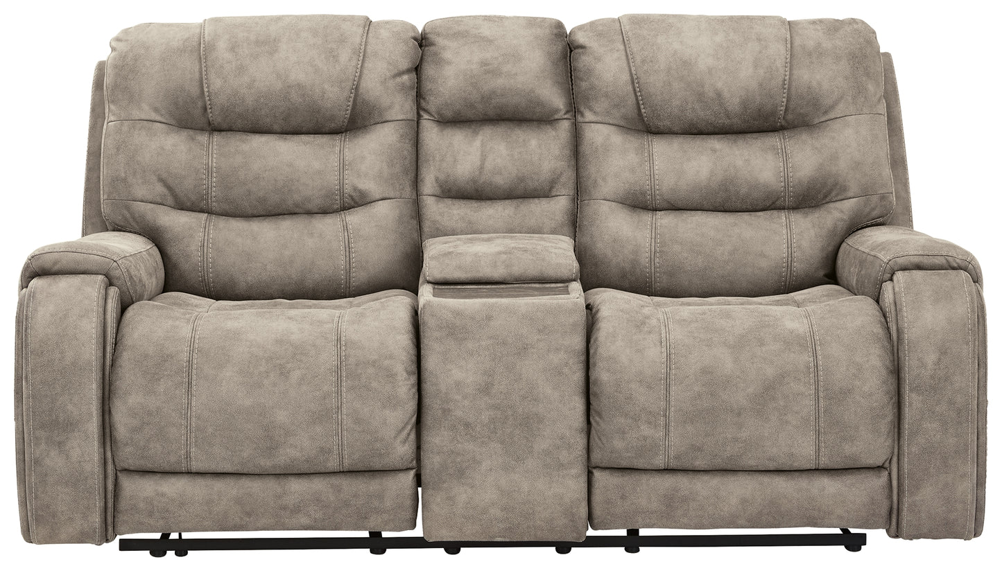 Yacolt Power Reclining Loveseat with Console