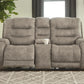 Yacolt Power Reclining Loveseat with Console