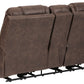 Yacolt Power Reclining Loveseat with Console