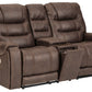 Yacolt Power Reclining Loveseat with Console