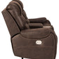 Yacolt Power Reclining Loveseat with Console