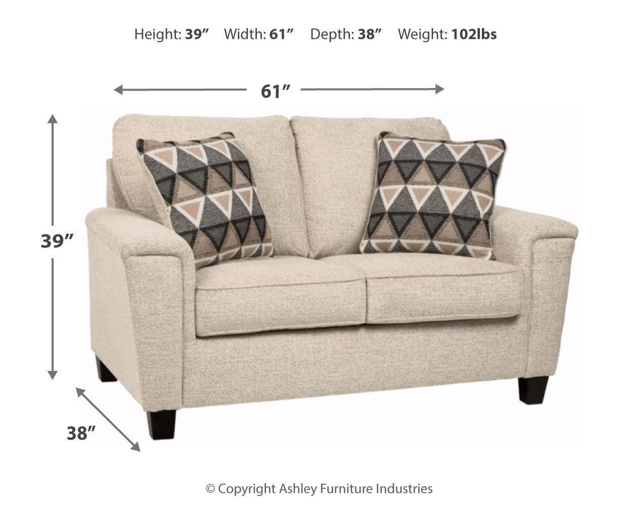 Abinger Loveseat