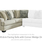 Wellhaven Left-Arm Facing Sofa with Corner Wedge