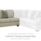 Wellhaven Left-Arm Facing Loveseat