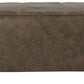 Abalone Oversized Accent Ottoman