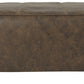 Abalone Oversized Accent Ottoman