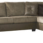 Abalone 3-Piece Sectional with Chaise