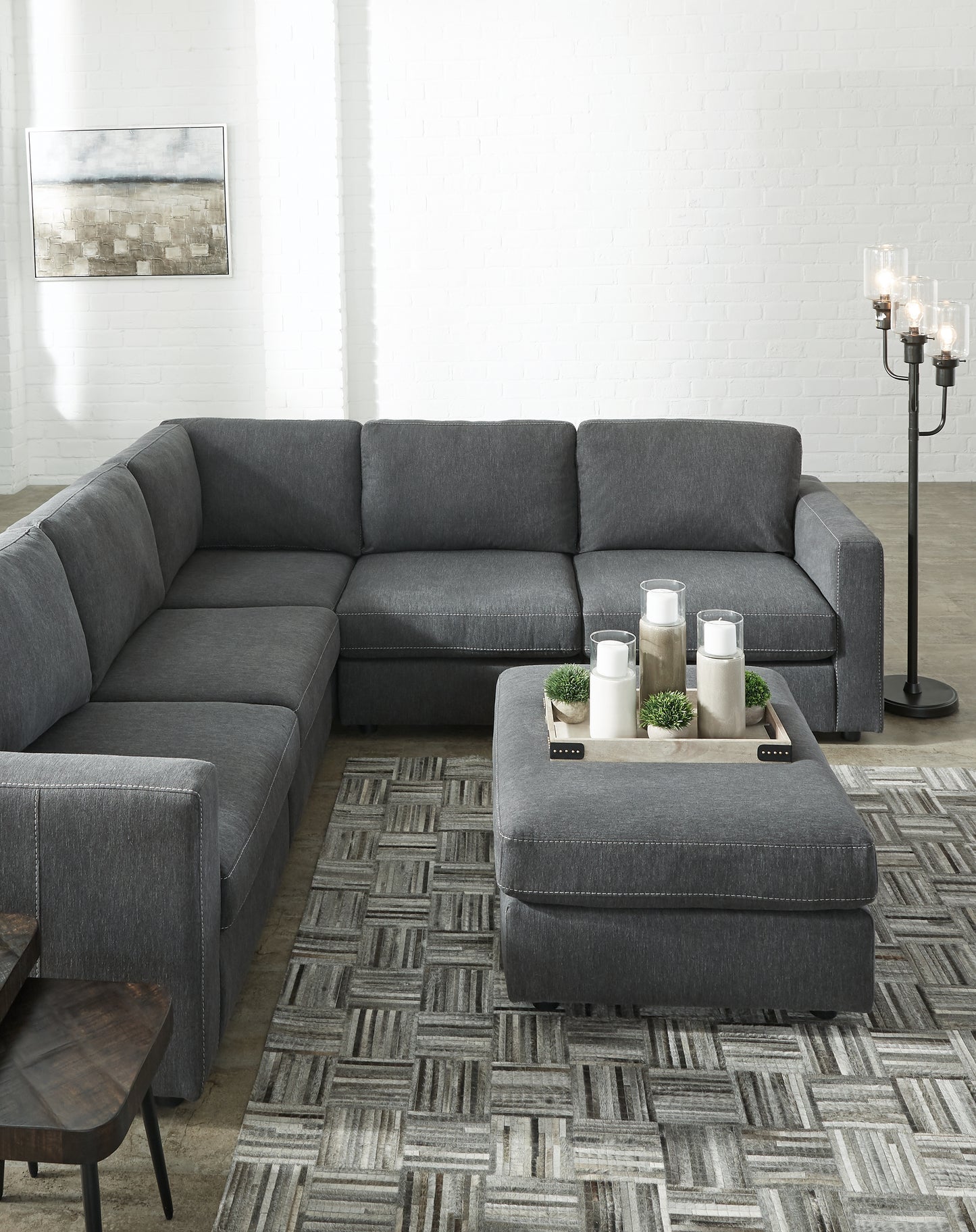 Candela Oversized Accent Ottoman