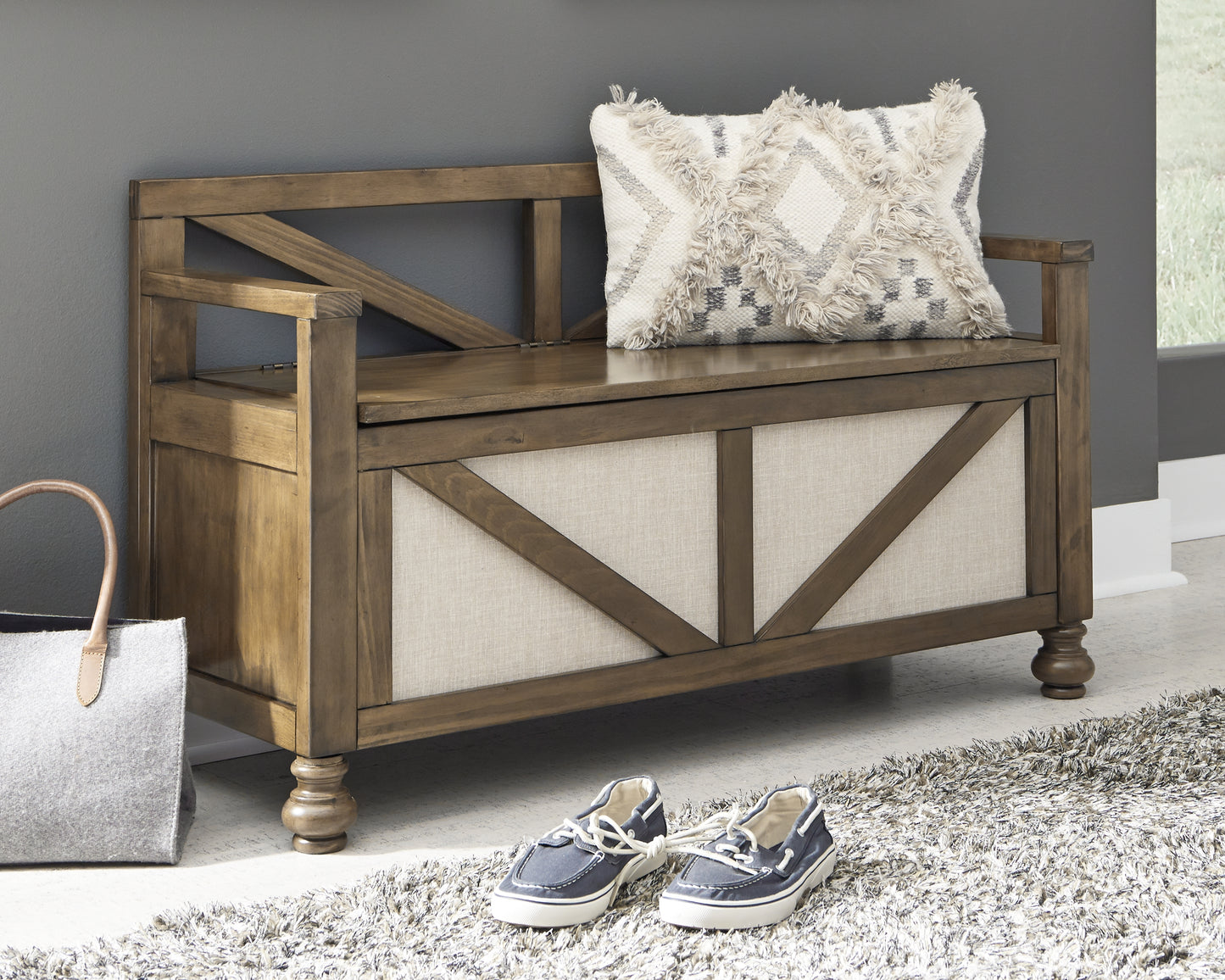 Brickwell Storage Bench