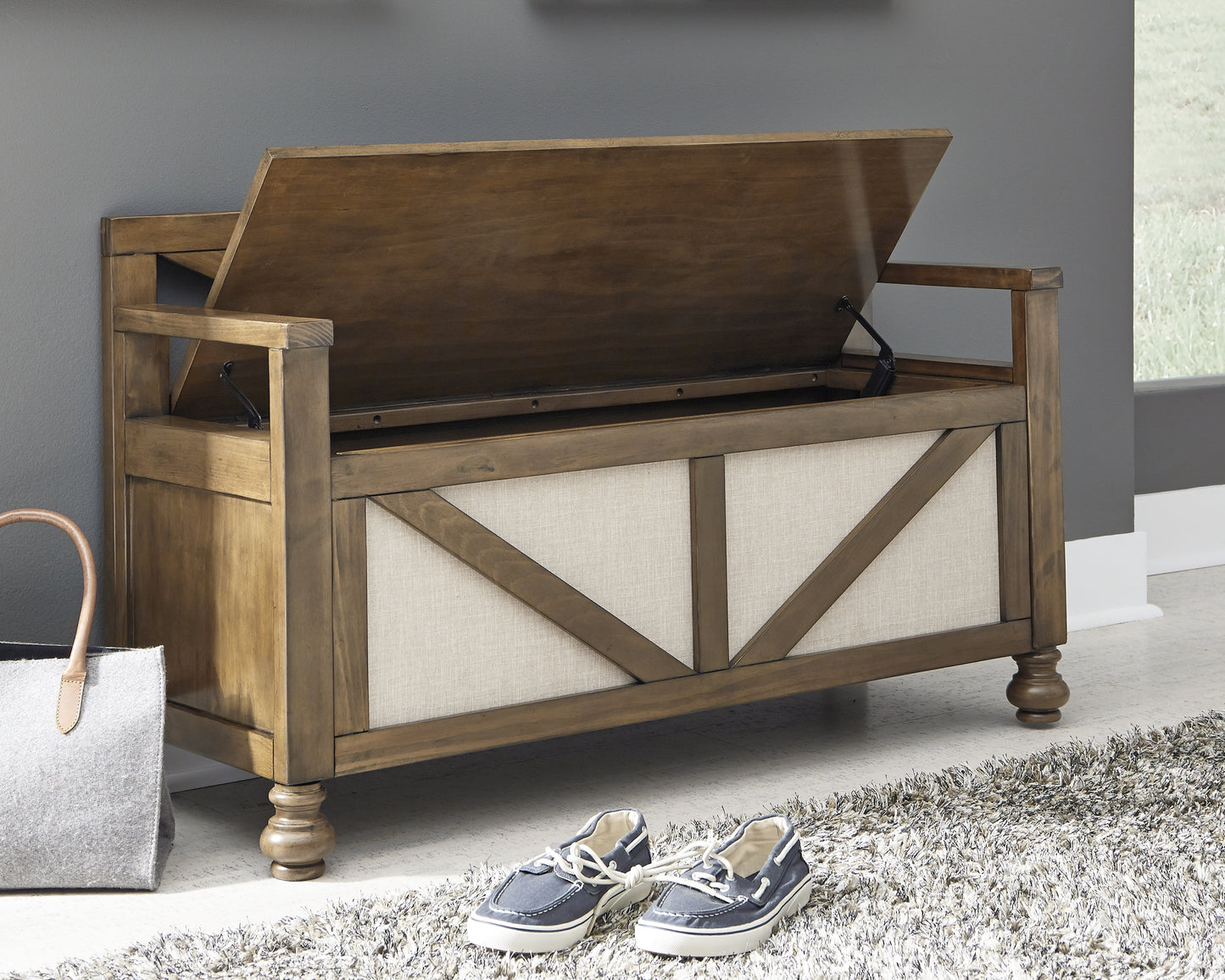 Brickwell Storage Bench