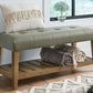 Cabellero Upholstered Accent Bench
