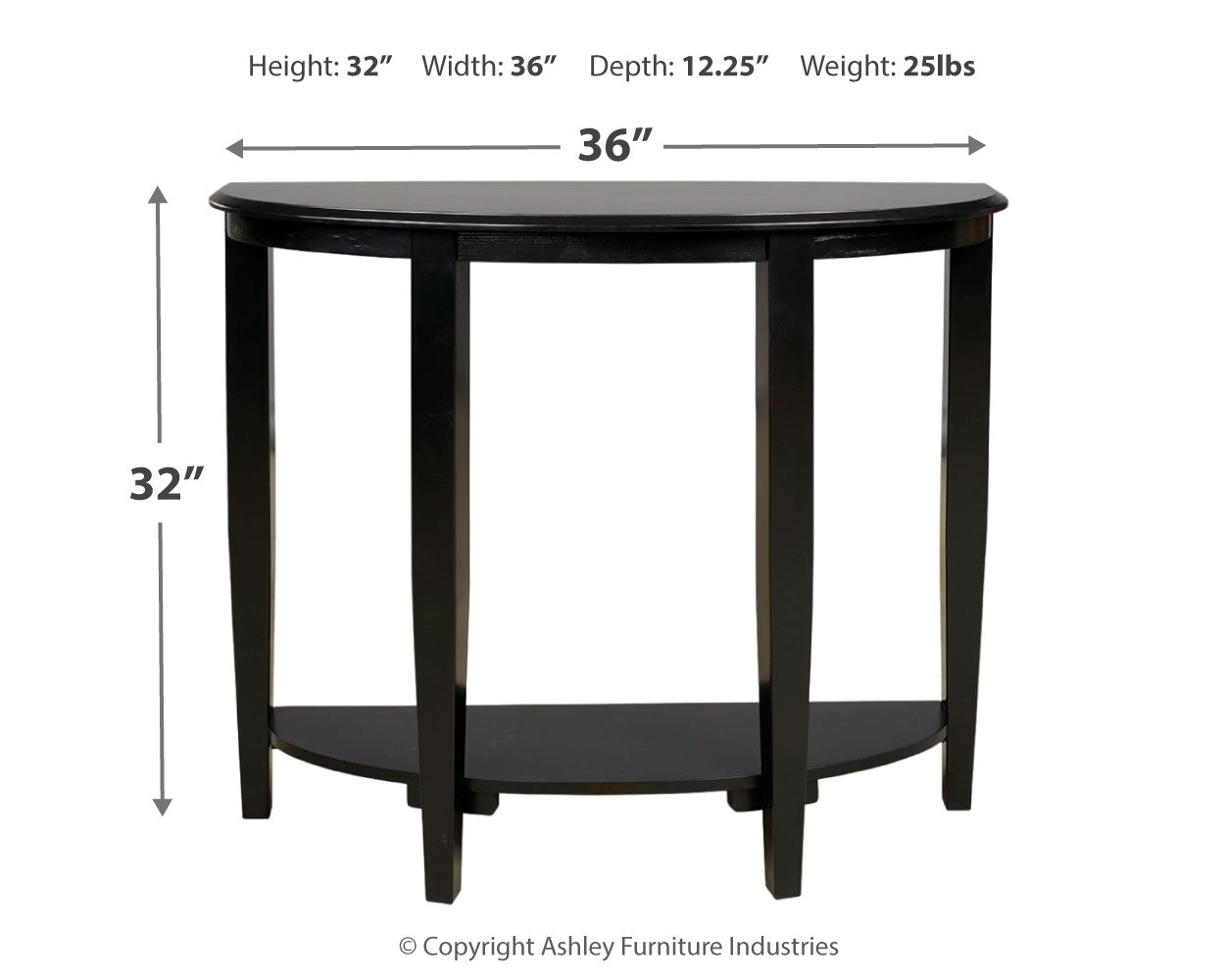 Altonwood Sofa/Console Table