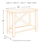 Abramsland Sofa/Console Table