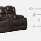 Warnerton Power Reclining Loveseat with Console
