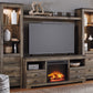 Trinell 4-Piece Entertainment Center with Fireplace