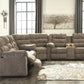 Workhorse 3-Piece Reclining Sectional