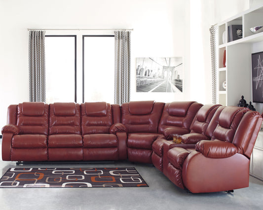 Vacherie 3-Piece Reclining Sectional