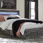 Baystorm Queen Panel Bed with 6 Storage Drawers