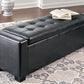 Benches Upholstered Storage Bench
