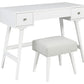 Thadamere Vanity with Stool