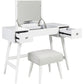 Thadamere Vanity with Stool