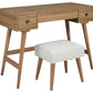 Thadamere Vanity with Stool