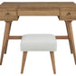 Thadamere Vanity with Stool