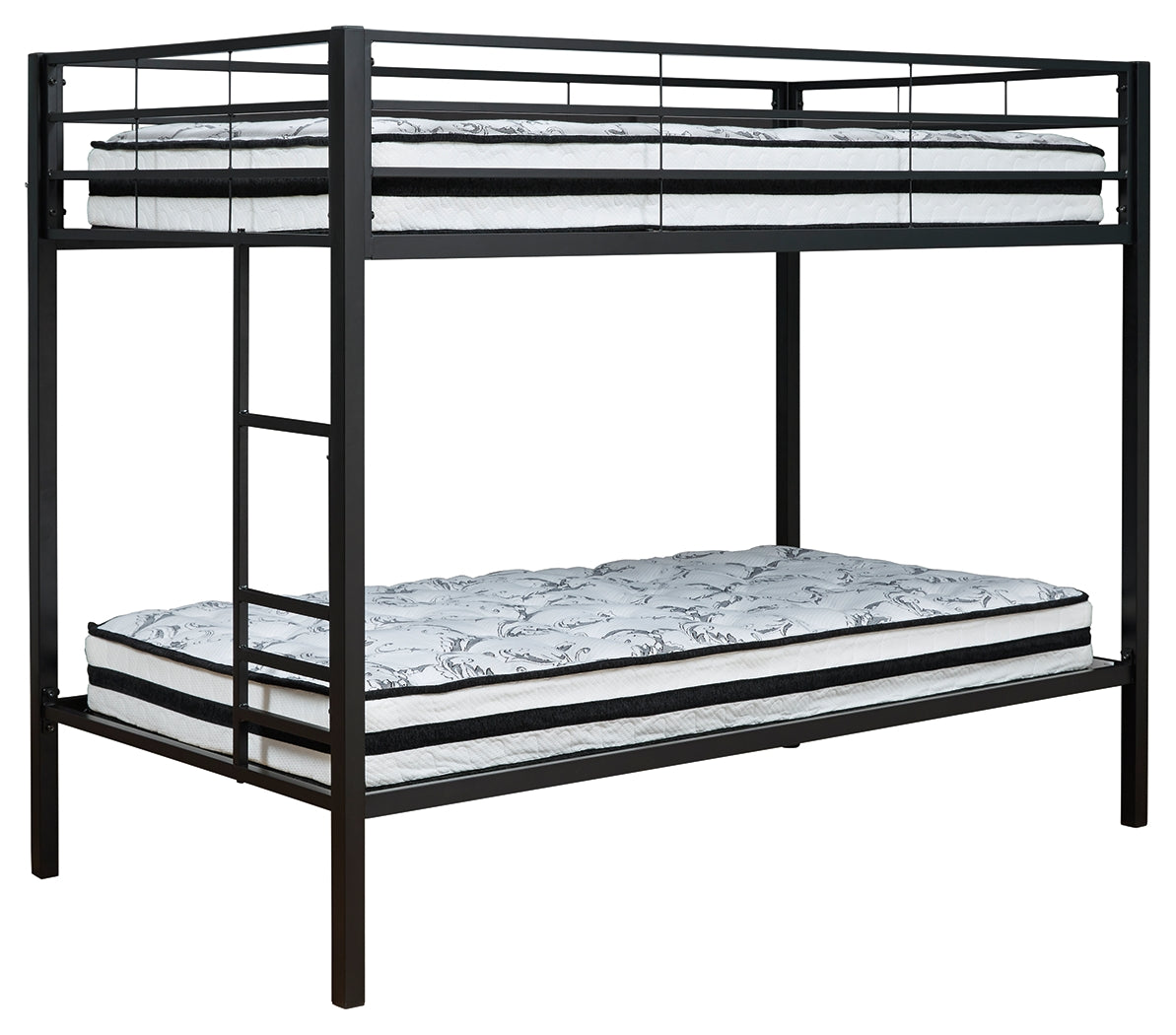 Broshard Twin over Twin Metal Bunk Bed