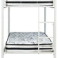Broshard Twin over Twin Metal Bunk Bed