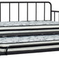 Trentlore Twin Metal Day Bed with Trundle