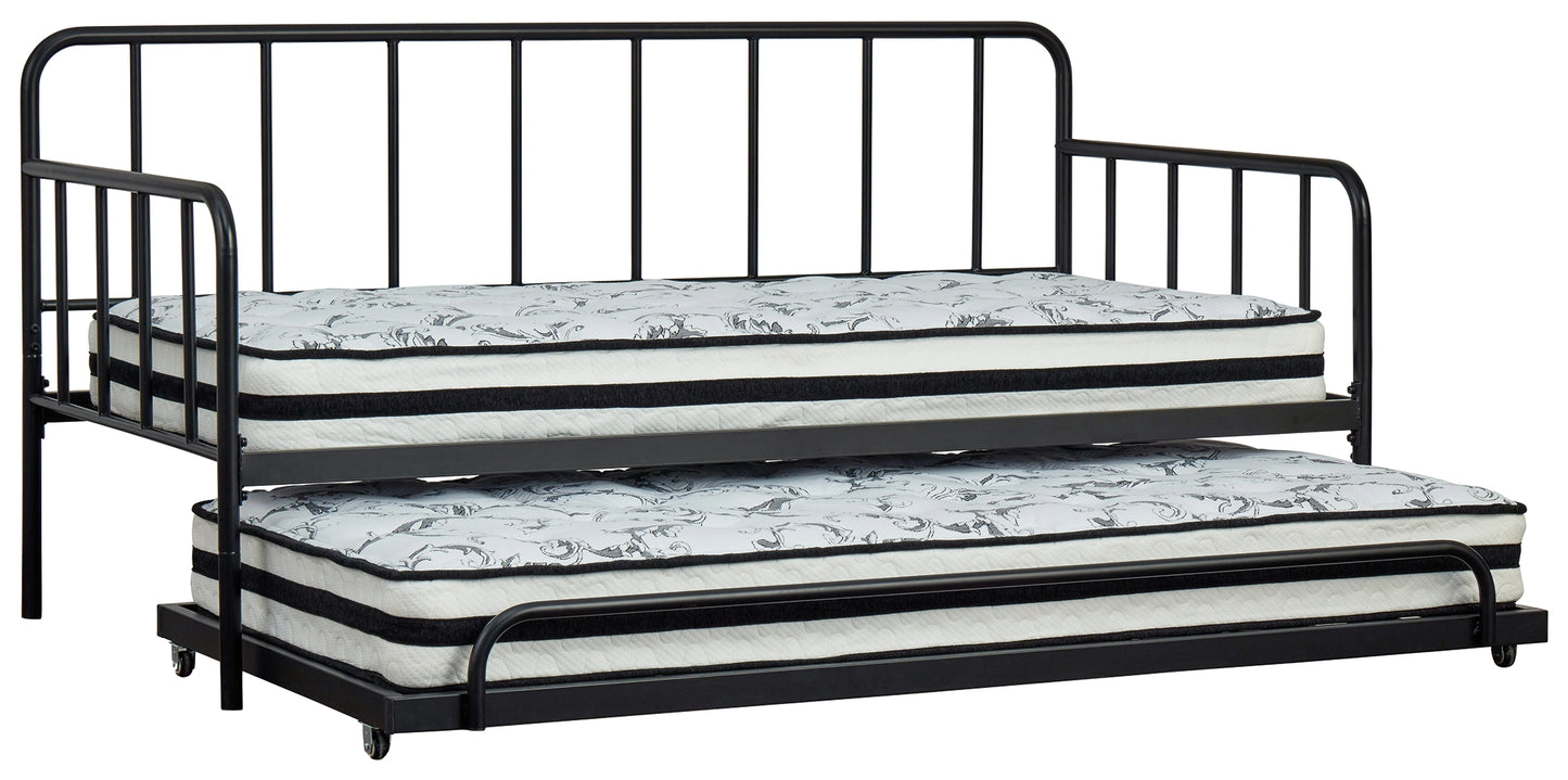 Trentlore Twin Metal Day Bed with Trundle