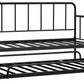 Trentlore Twin Metal Day Bed with Trundle