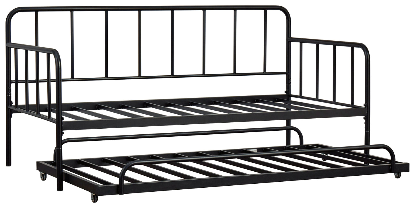 Trentlore Twin Metal Day Bed with Trundle