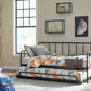 Trentlore Twin Metal Day Bed with Trundle
