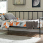 Trentlore Twin Metal Day Bed with Platform