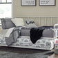 Trentlore Twin Metal Day Bed with Trundle