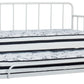 Trentlore Twin Metal Day Bed with Trundle