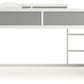 Romanton Twin Loft Bed