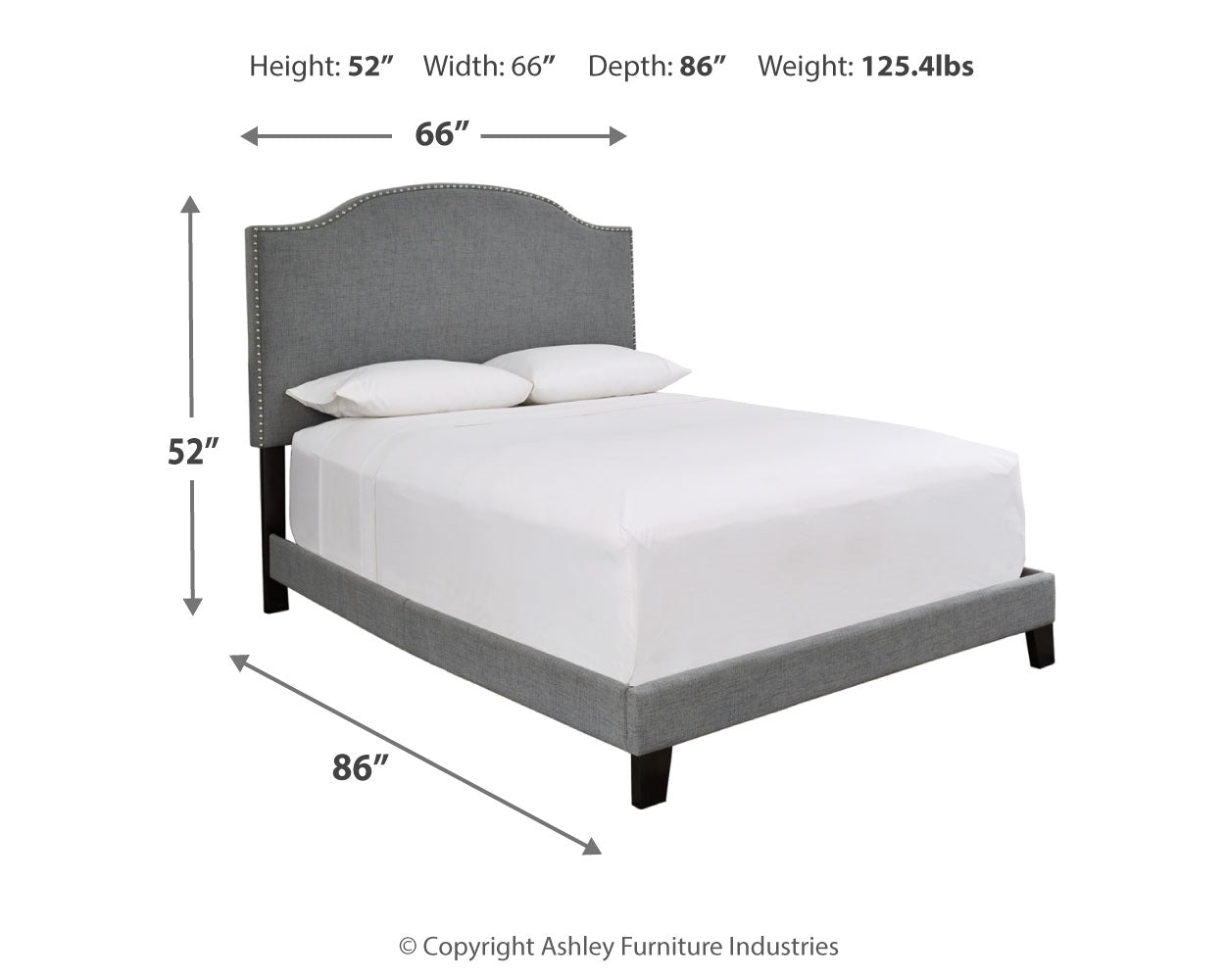 Adelloni Queen Upholstered Bed