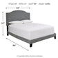 Adelloni King Upholstered Bed