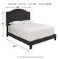 Adelloni Queen Upholstered Bed
