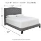 Adelloni King Upholstered Bed